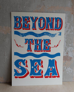 Beyond the Sea print - unframed