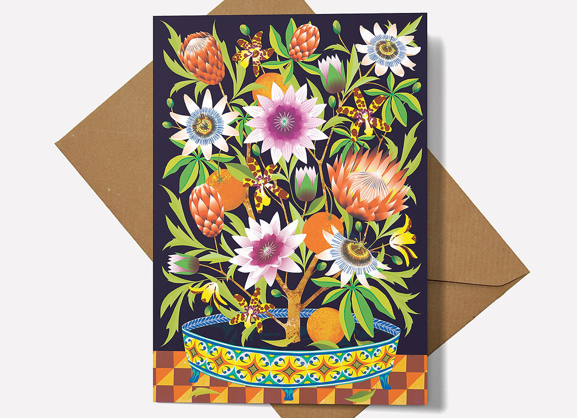 In Bloom Greetings Card