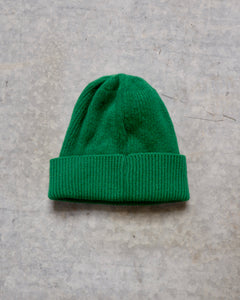 sally nencini textiles knit lambswool rib beanie hat homeware clothing