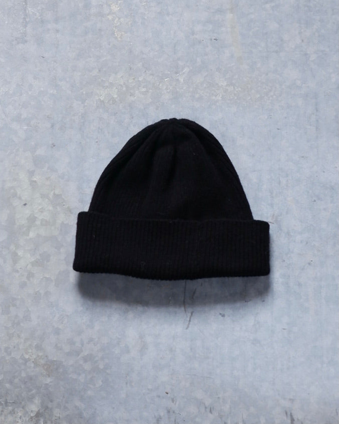 sally nencini textiles knit lambswool rib beanie hat homeware clothing