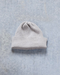 sally nencini textiles knit lambswool rib beanie hat homeware clothing