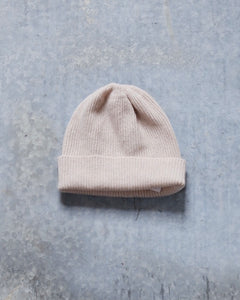 sally nencini textiles knit lambswool rib beanie hat homeware clothing