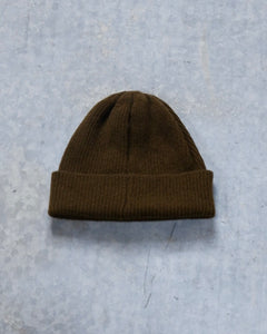 sally nencini textiles knit lambswool rib beanie hat homeware clothing