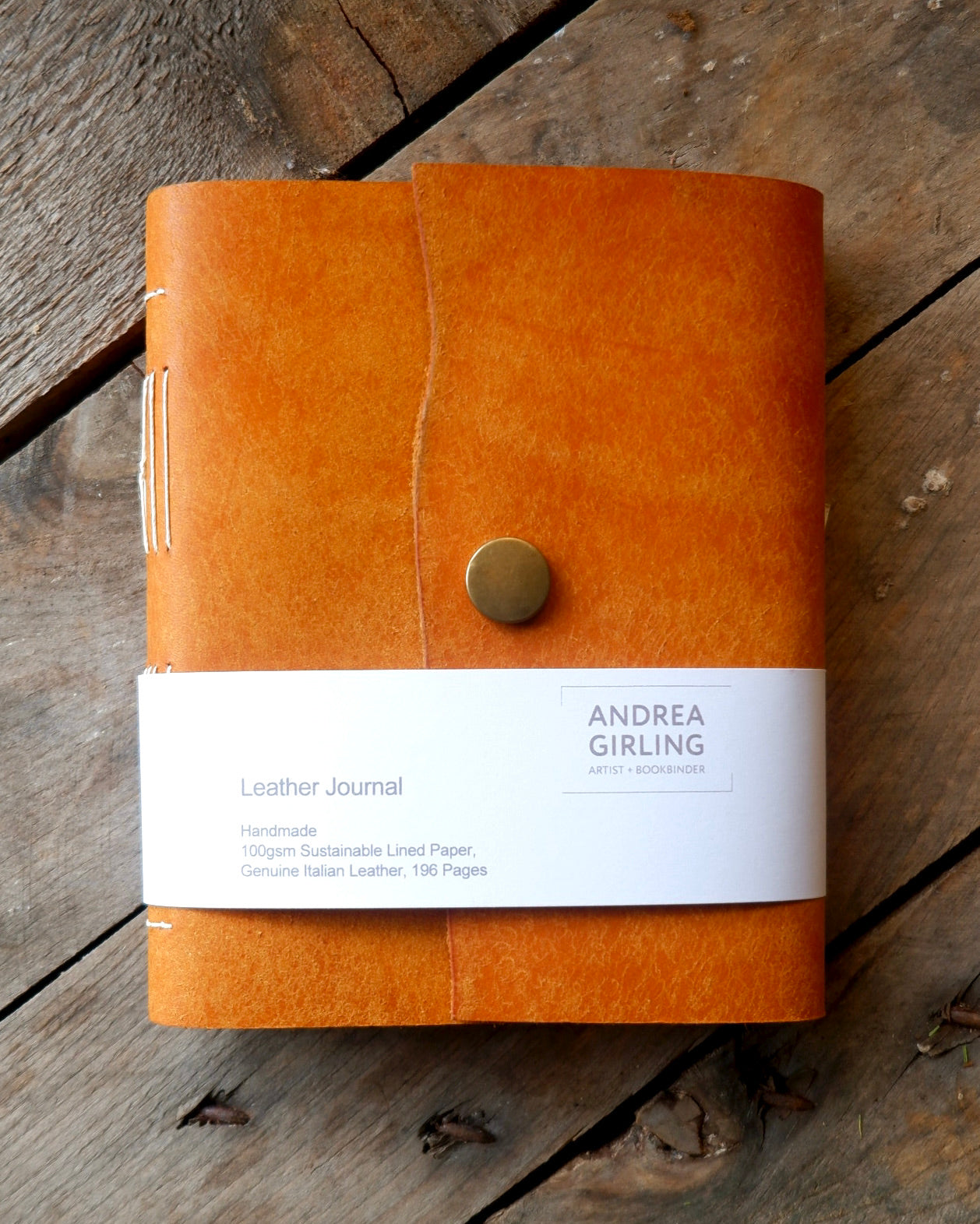 Andrea Girling | Leather Journal – MAKE HOLT
