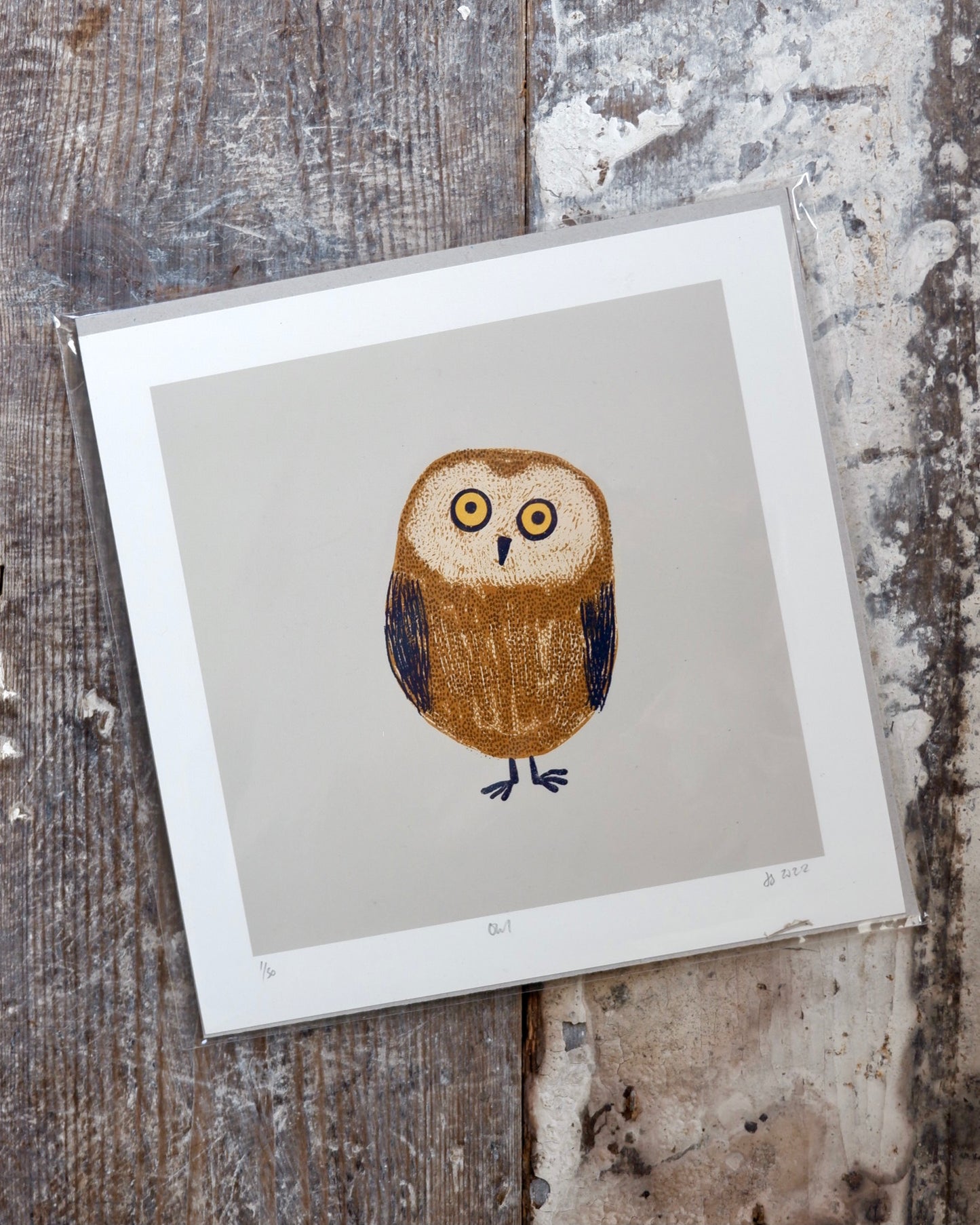 Owl limited edition giclee print